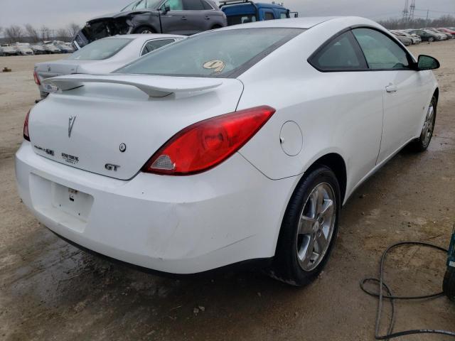 1G2ZH17N994157513 - 2009 PONTIAC G6 GT WHITE photo 3