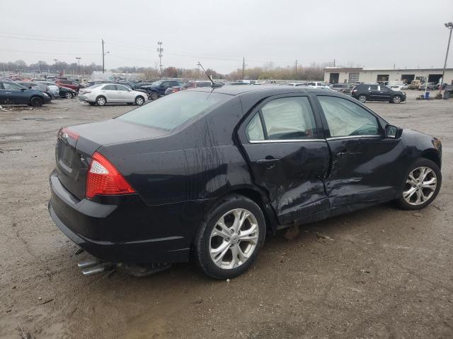 3FAHP0HA9CR163767 - 2012 FORD FUSION SE BLACK photo 3