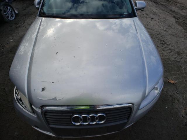 WAUDF78E97A031225 - 2007 AUDI A4 2.0T QUATTRO SILVER photo 11