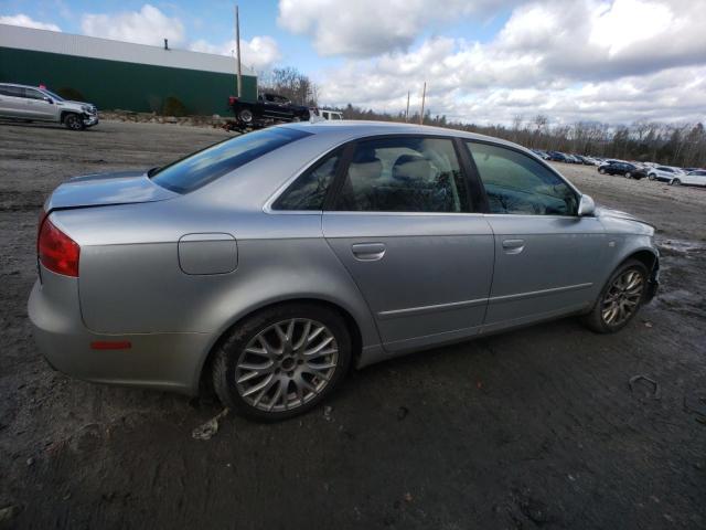 WAUDF78E97A031225 - 2007 AUDI A4 2.0T QUATTRO SILVER photo 3