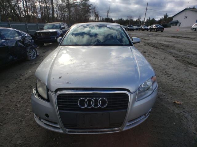 WAUDF78E97A031225 - 2007 AUDI A4 2.0T QUATTRO SILVER photo 5