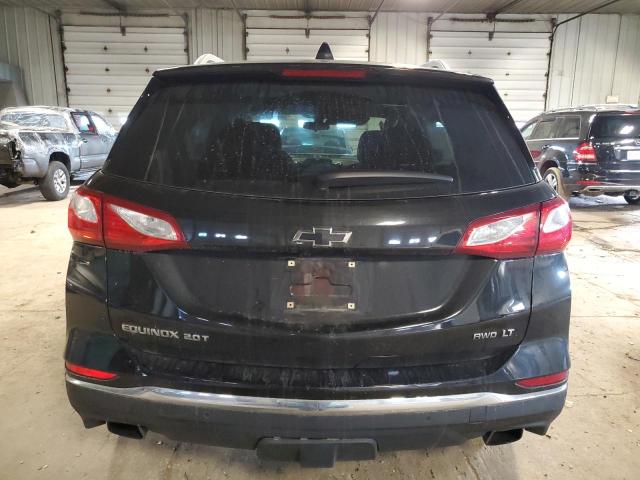 2GNAXTEX8J6137002 - 2018 CHEVROLET EQUINOX LT BLACK photo 6