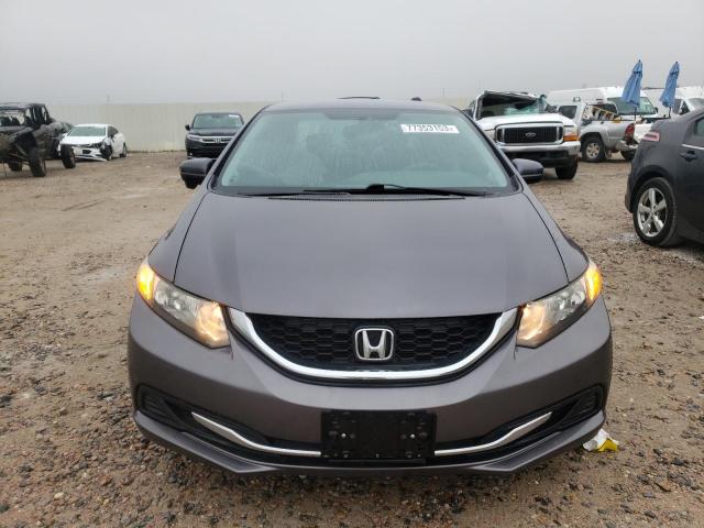 19XFB2F76FE118266 - 2015 HONDA CIVIC SE GRAY photo 5