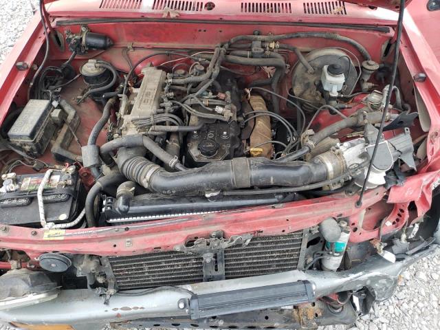 JT4RN81A9M5094547 - 1991 TOYOTA PICKUP 1/2 TON SHORT WHEELBASE RED photo 11