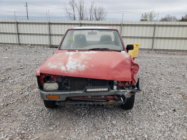 JT4RN81A9M5094547 - 1991 TOYOTA PICKUP 1/2 TON SHORT WHEELBASE RED photo 5