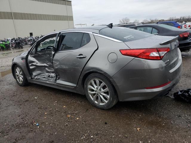 5XXGR4A62DG230030 - 2013 KIA OPTIMA SX GRAY photo 2