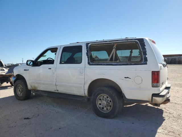 1FMNU41S8YEB26456 - 2000 FORD EXCURSION XLT WHITE photo 2