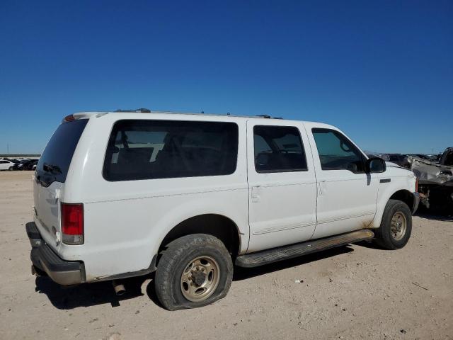 1FMNU41S8YEB26456 - 2000 FORD EXCURSION XLT WHITE photo 3