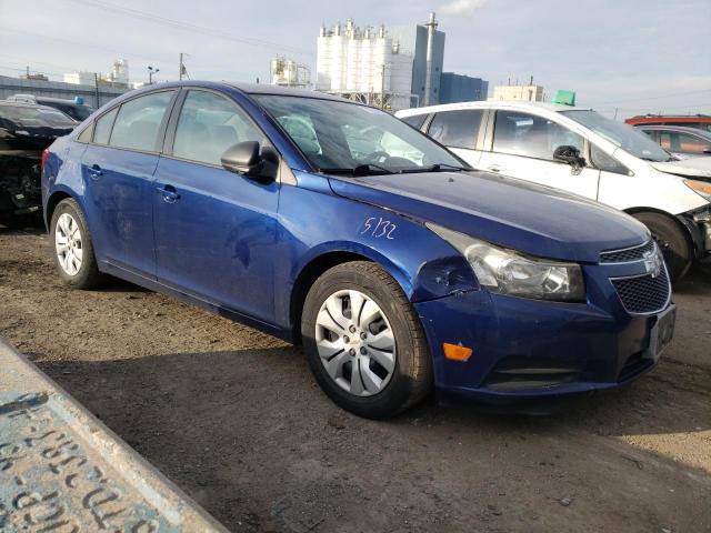 1G1PA5SH6D7238954 - 2013 CHEVROLET CRUZE LS BLUE photo 4