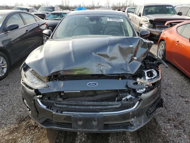 3FA6P0HD7KR129259 - 2019 FORD FUSION SE GRAY photo 5