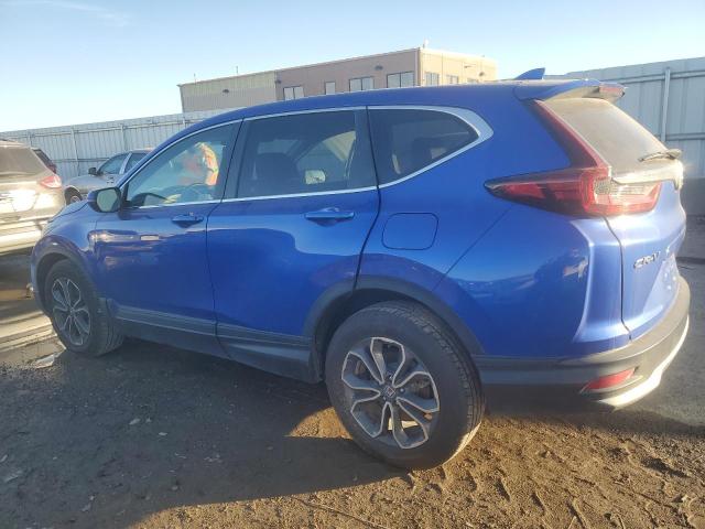 7FARW2H84LE015008 - 2020 HONDA CR-V EXL BLUE photo 2