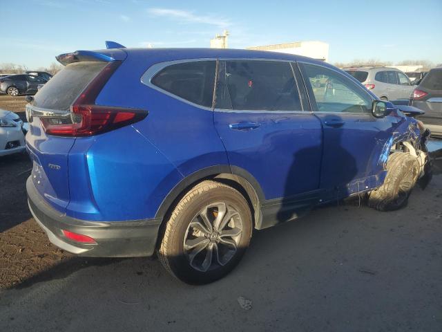 7FARW2H84LE015008 - 2020 HONDA CR-V EXL BLUE photo 3