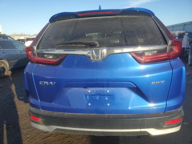 7FARW2H84LE015008 - 2020 HONDA CR-V EXL BLUE photo 6