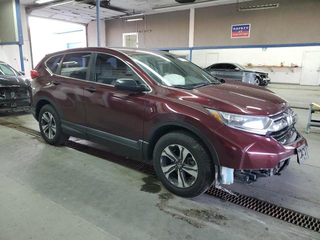 2HKRW6H37HH217602 - 2017 HONDA CR-V LX BURGUNDY photo 4