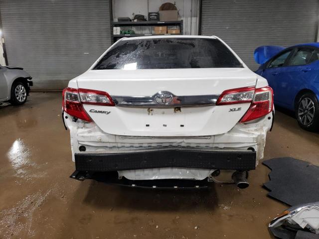 4T4BF1FK6CR243459 - 2012 TOYOTA CAMRY BASE WHITE photo 6