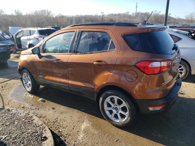 MAJ3P1TE7JC160629 - 2018 FORD ECOSPORT SE ORANGE photo 2