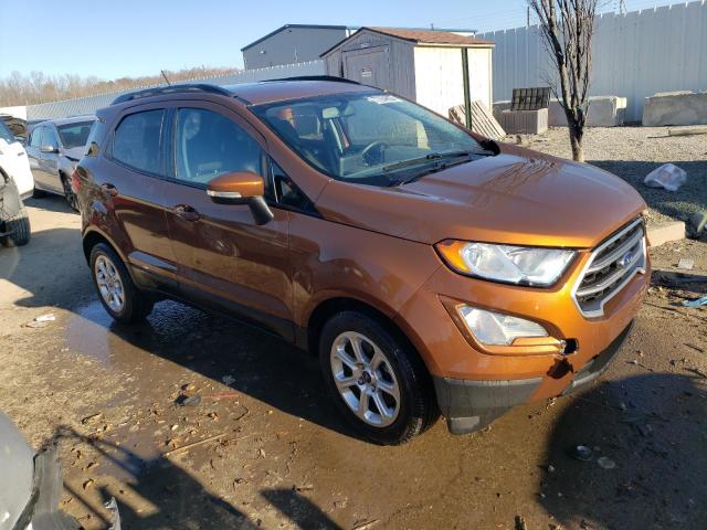 MAJ3P1TE7JC160629 - 2018 FORD ECOSPORT SE ORANGE photo 4
