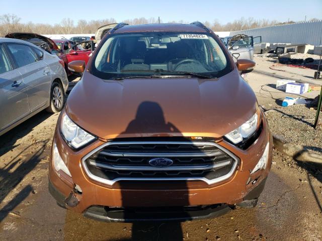 MAJ3P1TE7JC160629 - 2018 FORD ECOSPORT SE ORANGE photo 5