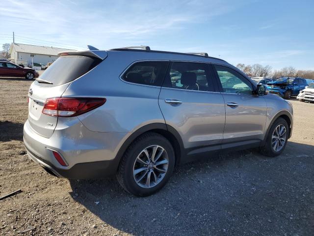 KM8SMDHF6HU170697 - 2017 HYUNDAI SANTA FE SE SILVER photo 3