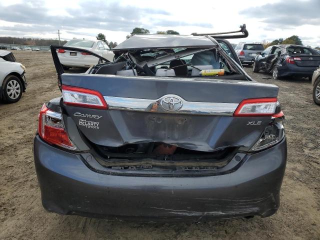 4T4BF1FK1DR284793 - 2013 TOYOTA CAMRY L GRAY photo 6