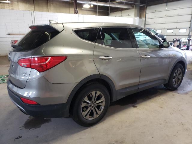 5XYZTDLB0FG279195 - 2015 HYUNDAI SANTA FE S GRAY photo 3