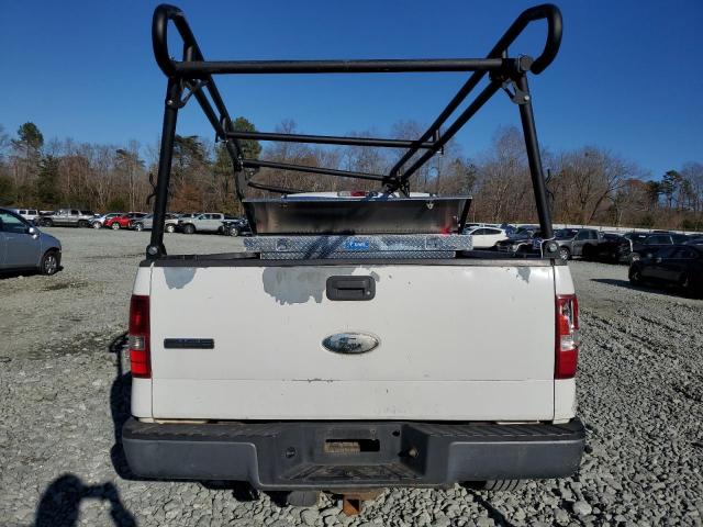 1FTRF12W68KD08755 - 2008 FORD F150 WHITE photo 6