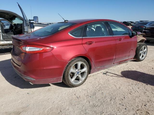 3FA6P0G73GR132968 - 2016 FORD FUSION S MAROON photo 3