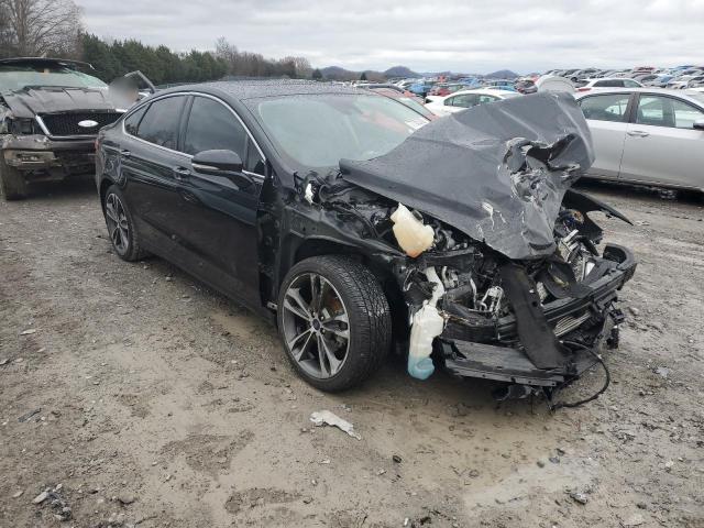 3FA6P0D91LR115344 - 2020 FORD FUSION TITANIUM BLACK photo 4