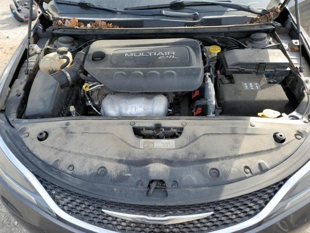 1C3CCCAB0FN682030 - 2015 CHRYSLER 200 LIMITED GRAY photo 11