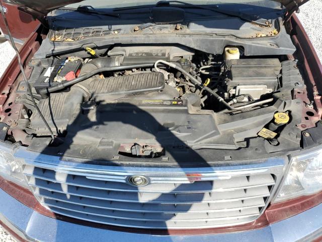 1A8HW582X8F139817 - 2008 CHRYSLER ASPEN LIMITED ბურგუნდია ფოტო 12