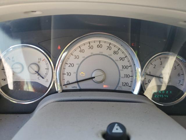 1A8HW582X8F139817 - 2008 CHRYSLER ASPEN LIMITED ბურგუნდია ფოტო 9