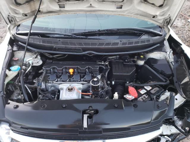 19XFA1F69AE017588 - 2010 HONDA CIVIC LX-S Սպիտակ լուսանկար 11