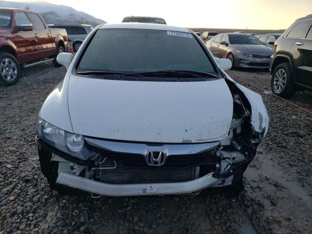 19XFA1F69AE017588 - 2010 HONDA CIVIC LX-S Սպիտակ լուսանկար 5