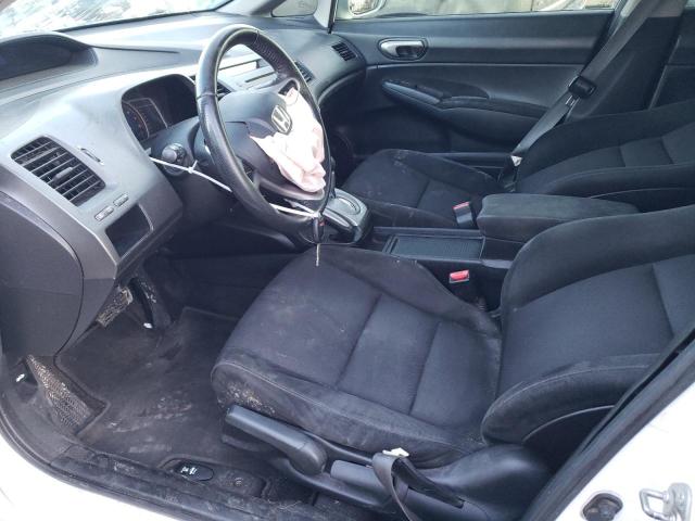 19XFA1F69AE017588 - 2010 HONDA CIVIC LX-S Սպիտակ լուսանկար 7