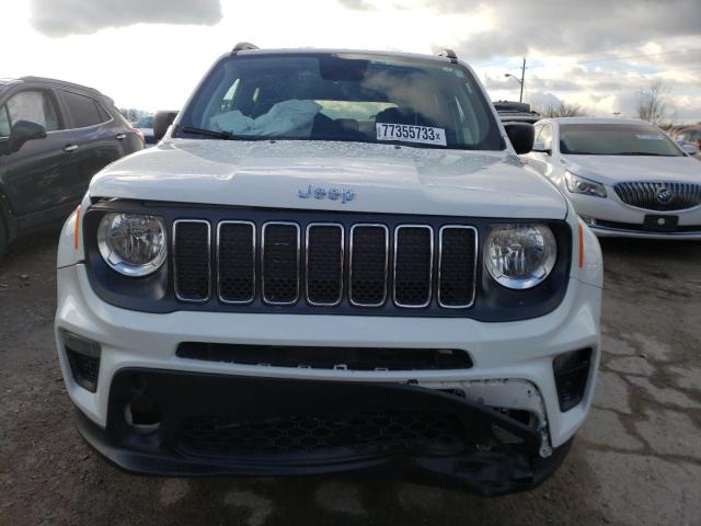 ZACNJBA14KPJ96248 - 2019 JEEP RENEGADE SPORT WHITE photo 5