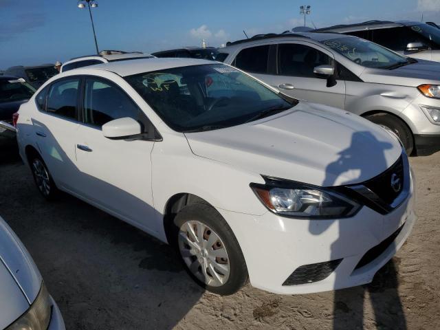 3N1AB7APXHL653293 - 2017 NISSAN SENTRA S WHITE photo 4