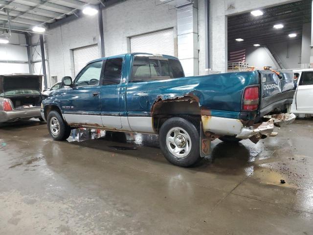 1B7HC13Y5WJ237457 - 1998 DODGE RAM 1500 GREEN photo 2