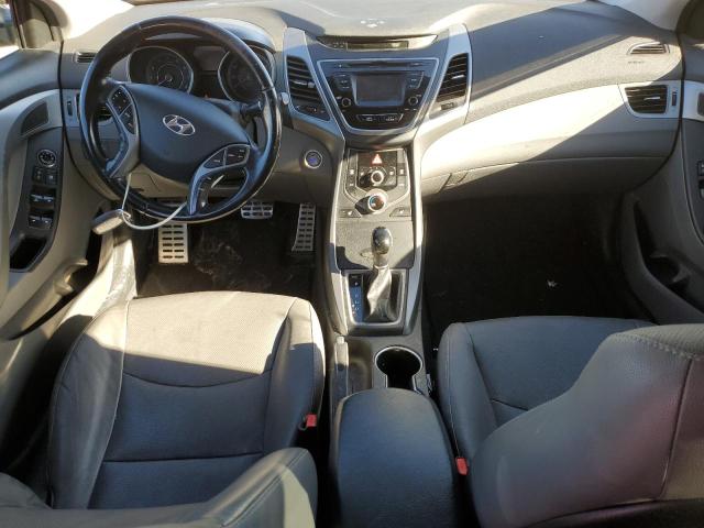 KMHDH4AH4FU234578 - 2015 HYUNDAI ELANTRA SE SILVER photo 8