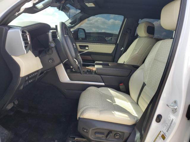 5TFMA5DB2RX144001 - 2024 TOYOTA TUNDRA CREWMAX PLATINUM თეთრი ფოტო 7