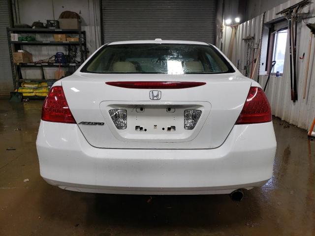 1HGCM56886A176455 - 2006 HONDA ACCORD EX WHITE photo 6