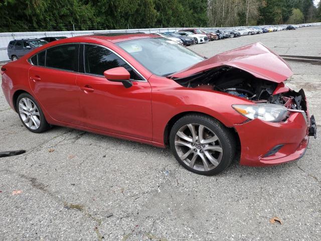 JM1GJ1T52F1214659 - 2015 MAZDA 6 TOURING RED photo 4