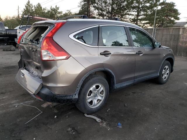 5J6RM4H37EL033885 - 2014 HONDA CR-V LX GRAY photo 3