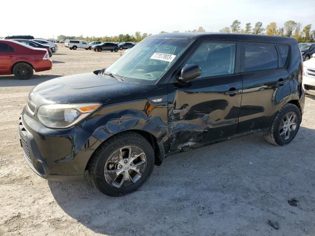 KNDJN2A2XE7067852 - 2014 KIA SOUL BLACK photo 1