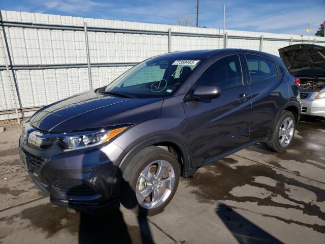 3CZRU6H31MM716237 - 2021 HONDA HR-V LX GRAY photo 1