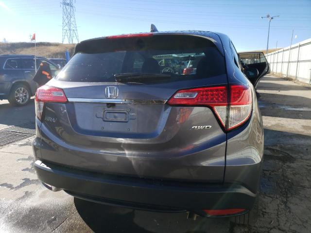 3CZRU6H31MM716237 - 2021 HONDA HR-V LX GRAY photo 6