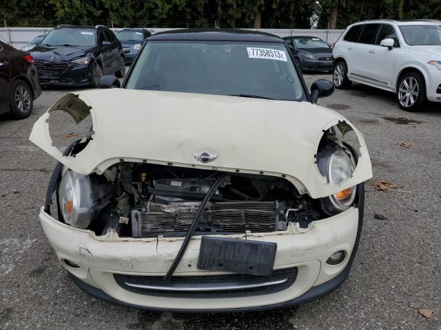 WMWSU3C53CT258583 - 2012 MINI COOPER BEIGE photo 5