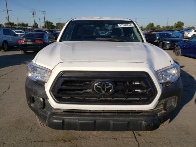 3TYRX5GN0NT055106 - 2022 TOYOTA TACOMA ACCESS CAB WHITE photo 5