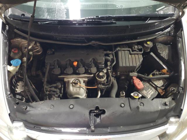 19XFA16949E024051 - 2009 HONDA CIVIC EXL ვერცხლისფერი ფოტო 11