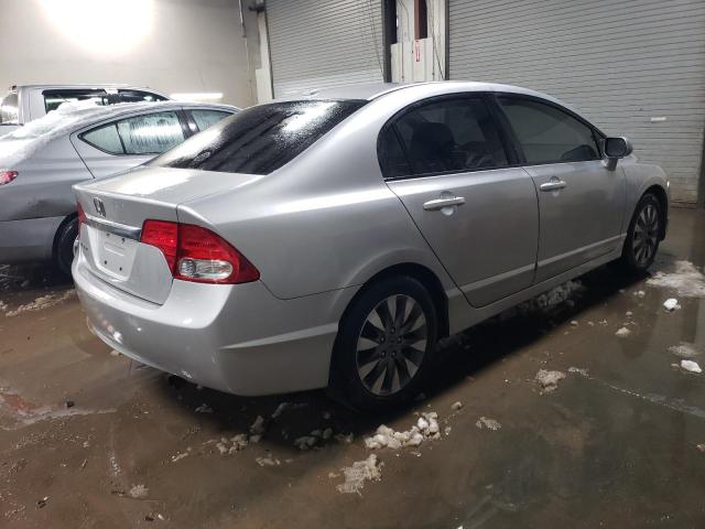 19XFA16949E024051 - 2009 HONDA CIVIC EXL SILVER photo 3