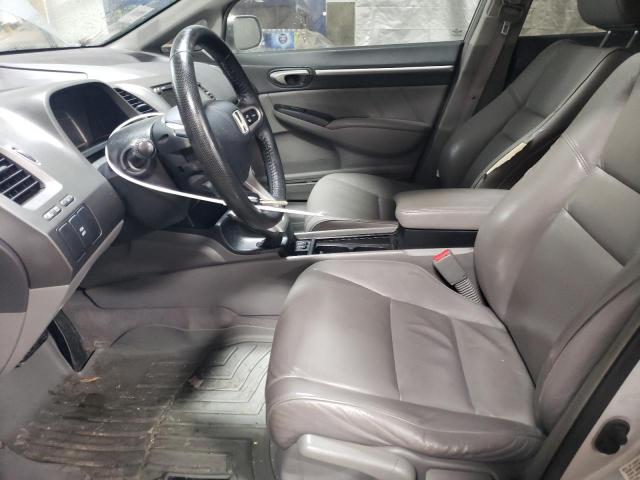 19XFA16949E024051 - 2009 HONDA CIVIC EXL SILVER photo 7